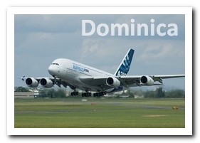 ICAO and IATA codes of Dominica (Roseau)