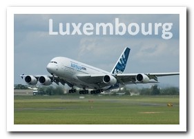 ICAO and IATA codes of Luxembourg Intl