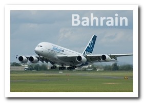 ICAO and IATA codes of Bahrain