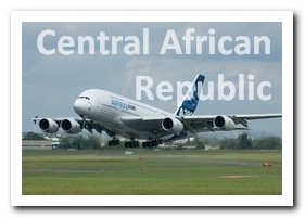 ICAO and IATA codes of Central African Republic
