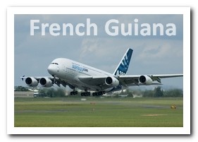 ICAO and IATA codes of French Guiana
