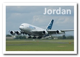 ICAO and IATA codes of Jordan