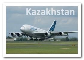 ICAO and IATA codes of Kazakhstan