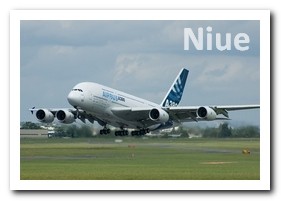 ICAO and IATA codes of Niue