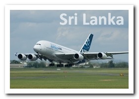 ICAO and IATA codes of Sri Lanka