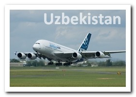 ICAO and IATA codes of Uzbekistan
